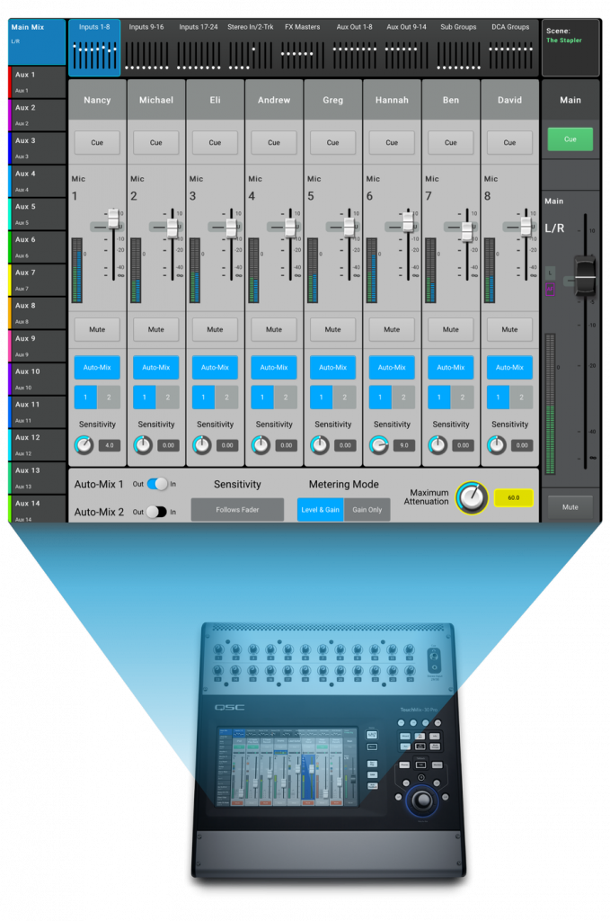 What is Auto Mixing on a Digital Mixer? - Live Sound